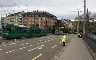 Basler Verkehrsbetriebe Münchensteinerbrücke