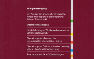 Artikel, Elektrische Bahnen, September 2015, „Kippfahrleitung als Wettbewerbselement im Schienengüterverkehr“; Martin Solka, Wiener Neudorf